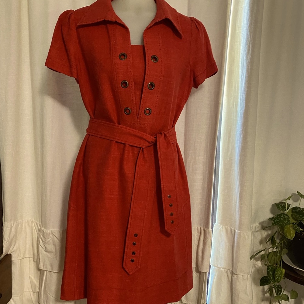 Phoebe Couture, orange dress 8